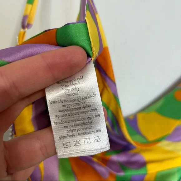 NWT Danielle Bernstein Saved by the Bell Cowl Top Sz S - Picture 13 of 16